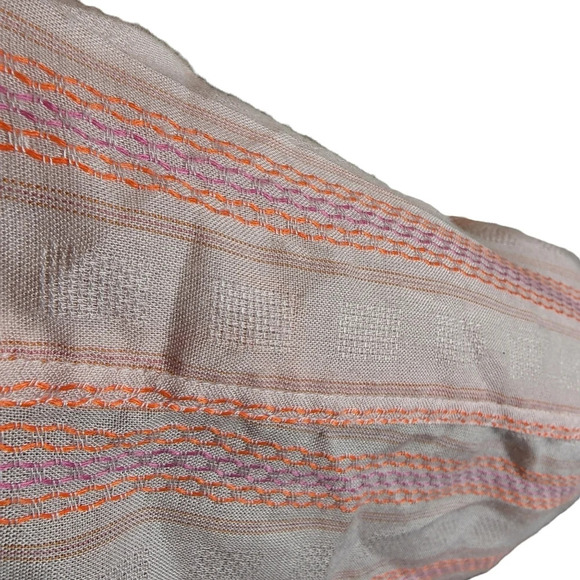 NWT dRA Pink Stripe Oversized flowy dress Viscose Size Medium - Picture 10 of 16